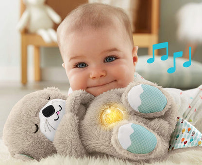 FISHER-PRICE nutria dormilona con barriguita en movimiento, sonidos y luz