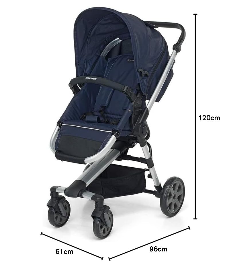 FOPPAPEDRETTI Supertres carrito de bebé 3 en 1