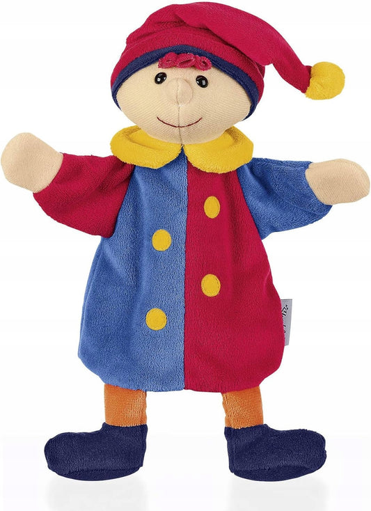 STERNTALER pluszowa pacynka do odgrywania ról KASPER 24 cm "N. kolorowa pacynka dla dzieci do teatru lalek