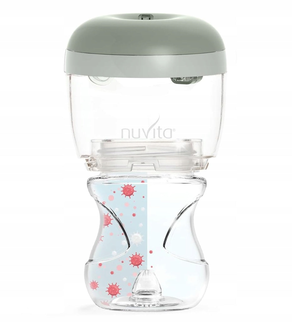 NUVITA MellyPlus 2 esterilizador UV portátil para chupetes y biberones 2 minutos