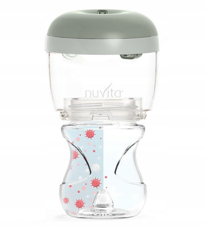 NUVITA MellyPlus 2 esterilizador UV portátil para chupetes y biberones 2 minutos