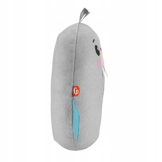 FISHER-PRICE Chill Vibes peluche musical con melodías y vibraciones FOCA 17 cm para bebés