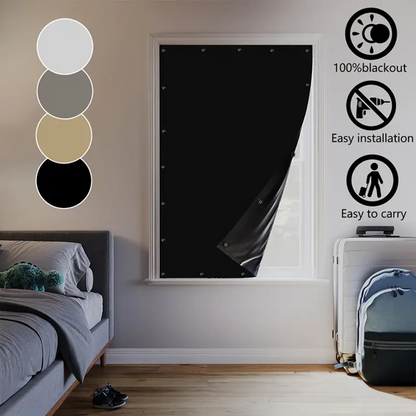 PABLITO BABY roleta zaciemniająca z przyssawkami 130 x 200, czarna, 100% blackout, łatwy montaż