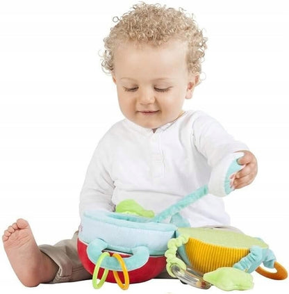 VULLI Fresh Touch juguete sensorial para jugar sentado o colgante para bebés