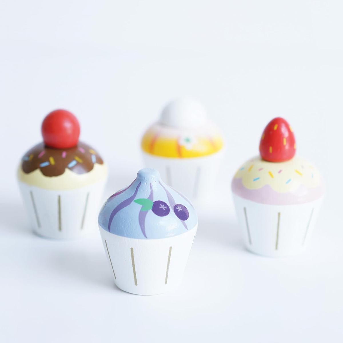 LE TOY VAN set de 4 cupcakes de madera