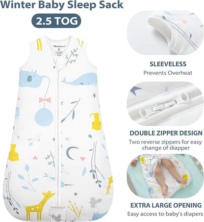 MOSEBEARS saco de dormir 2,5 TOG 12-18 meses para bebés