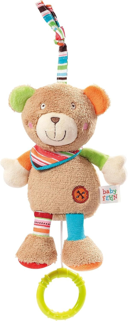 FEHN colgante con caja de música «¿Sabes cuántas estrellas hay?» OSITO 20 cm