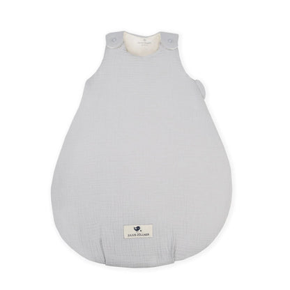 Saco de dormir de muselina Julius Zöllner gris 62 a 68