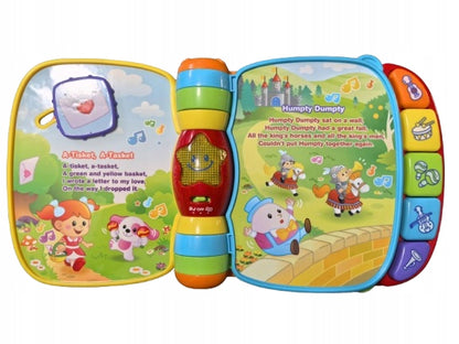 VTECH Libro electrónico educativo Rhymes en INGLÉS para niños
