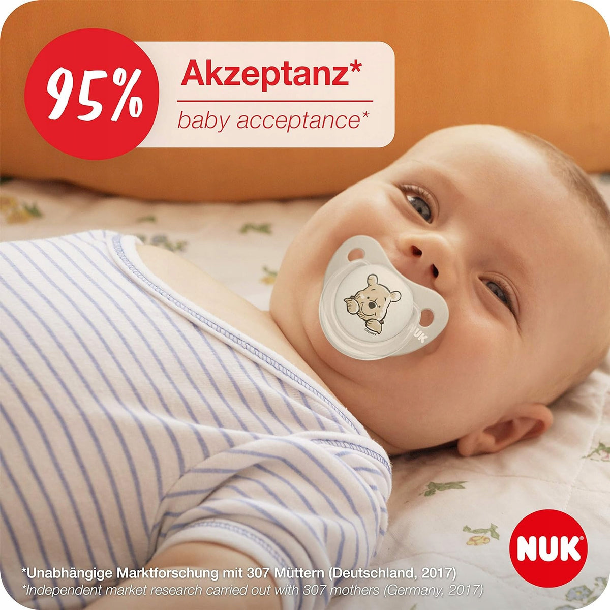 NUK Disney baby chupete calmante x 2 0-6 meses