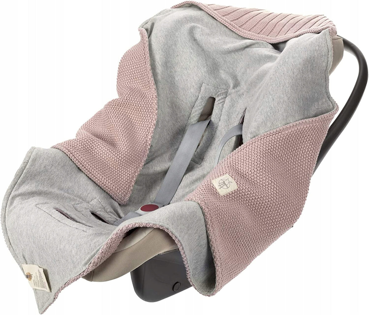 LASSIG manta envolvente para silla de coche GOTS