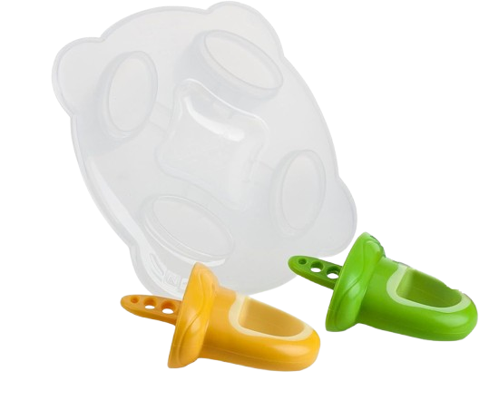 NUBY molde para helados con forma de chupete 2 unidades + bandeja para congelar
