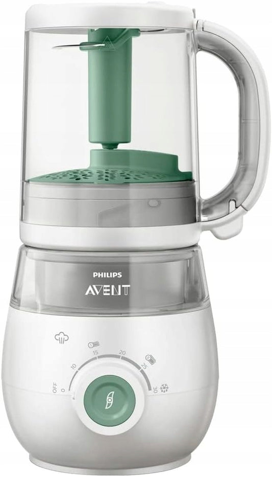 PHILIPS AVENT SCF885/01 Vaporera 4 en 1 Licuadora Calentador Descongelador 1000ml