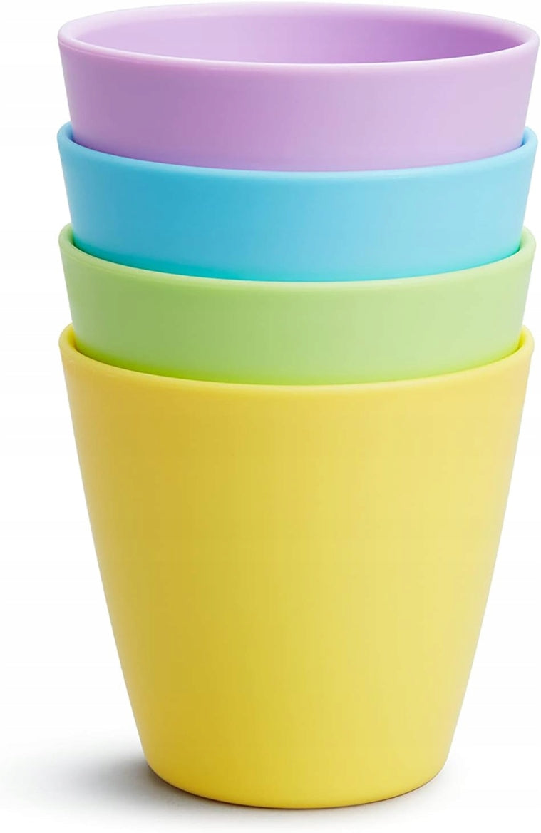 MUNCHKIN Set de vasos para niños Multi Toddler 237 ml 4 unidades