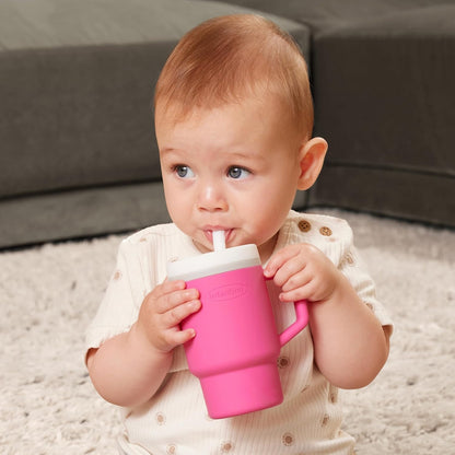 INFANTINO My 1st Tumbler silicone sippy cup with spout 266 ml 6 m+