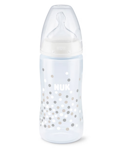 NUK First Choice+ 6-18 m BIBERÓN 300 ml con indicador de temperatura