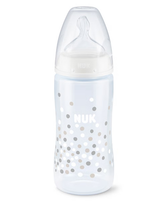 NUK First Choice+ 6-18 m BIBERÓN 300 ml con indicador de temperatura