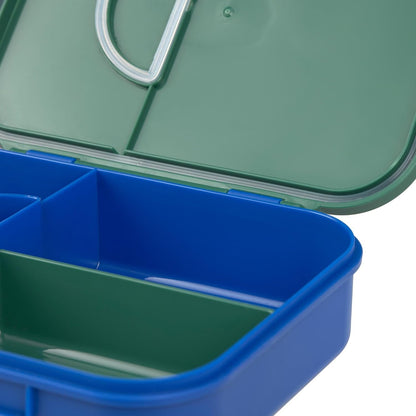 Fiambrera LÄSSIG Bento con compartimentos 17 × 21 cm Arcoíris