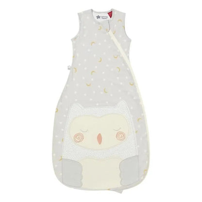TOMMEE TIPPEE śpiworek 1TOG 6-18msc GROBAG z uroczym wzorem sowy, miękki śpiworek do spania dla niemowląt