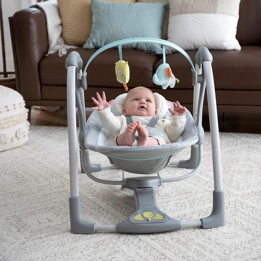 INGENUITY SWING'N GO hamaca columpio con sonido y movimiento