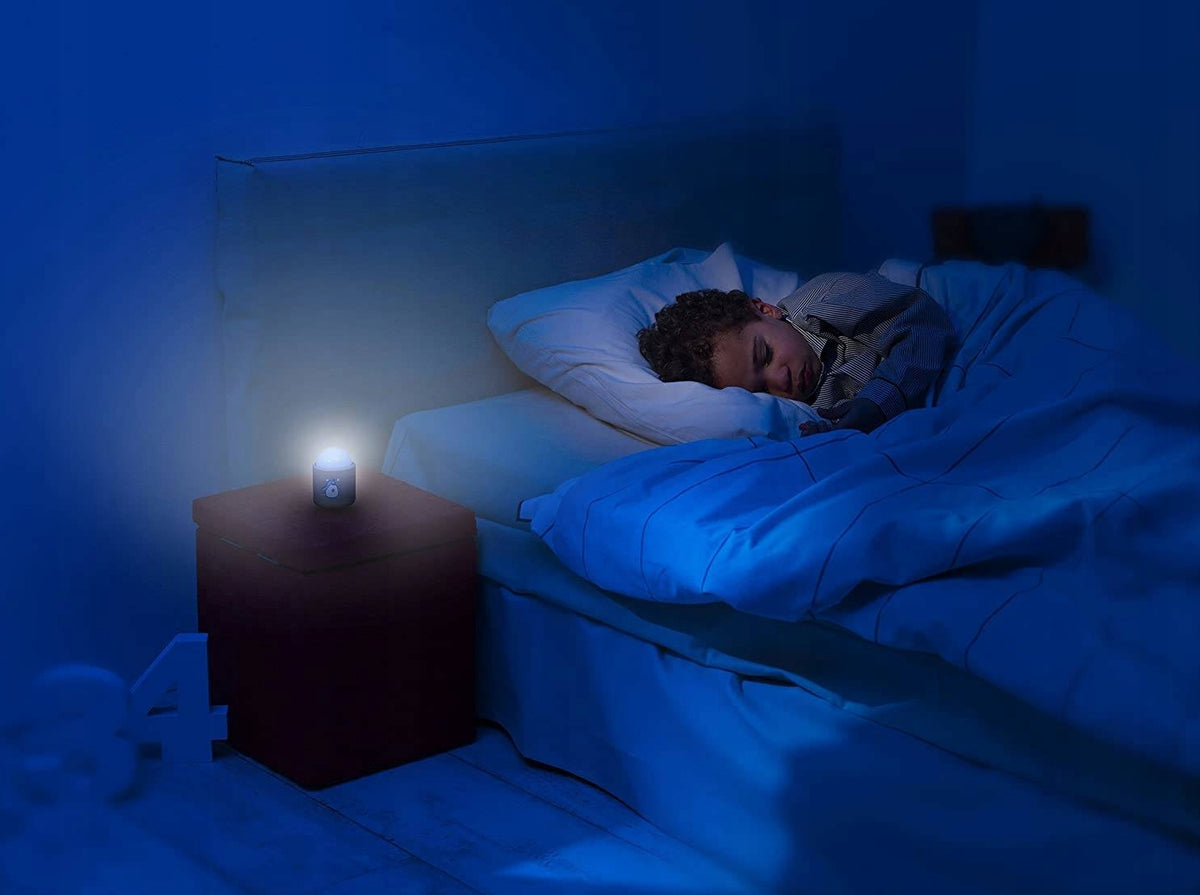 PABOBO Nomade bezprzewodowa lampka nocna 8x5 cm świeci przy łóżku dziecka, zapewniając spokojny sen