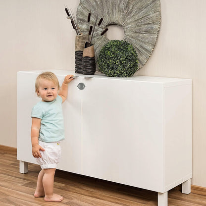 REER dispositivo de seguridad para armarios con puertas dobles 1 unidad