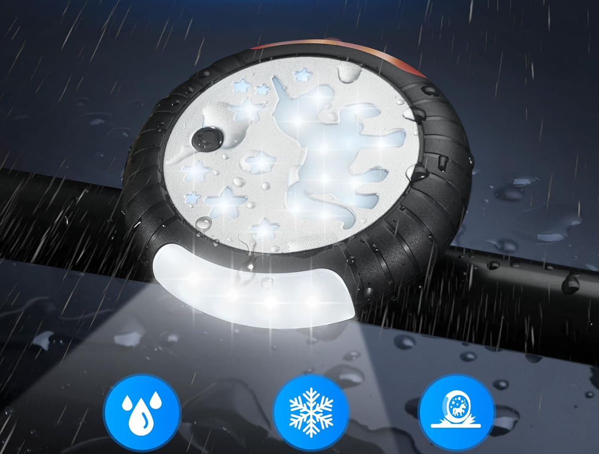 luz impermeable para cochecito 7,8 cm UNICORNIO 1 unidad
