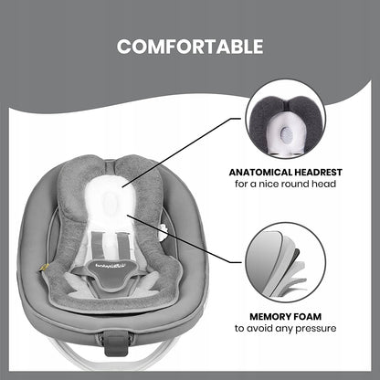 BABYMOOV cosymorpho fresh WKŁADKA do wózka fotelik z anatomicznym zagłówkiem i memory foam dla niemowląt