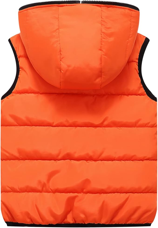 chaleco acolchado reversible con capucha 100-110