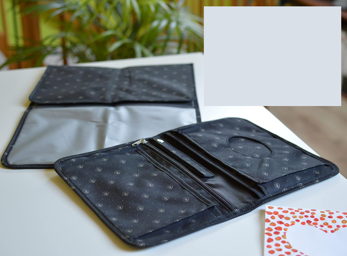 LOVE MY BABY organizador para accesorios de cambiador + alfombrilla 18,5 x 26 cm