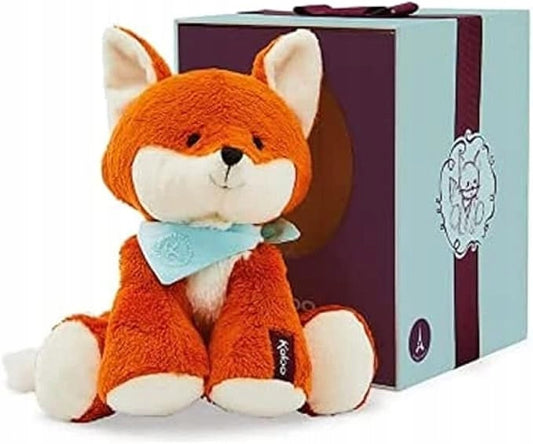 KALOO Les Amis pluszowa przytulanka Paprykowy Lisek 13 cm miękka rudo-biała dla dzieci 6 m+