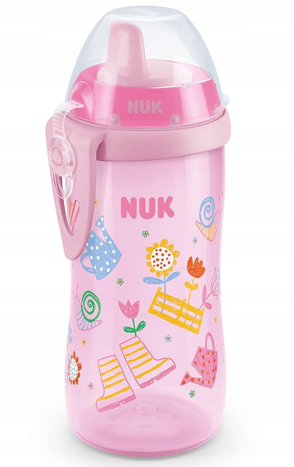 NUK Kiddy Cup vaso con clip 300 ml