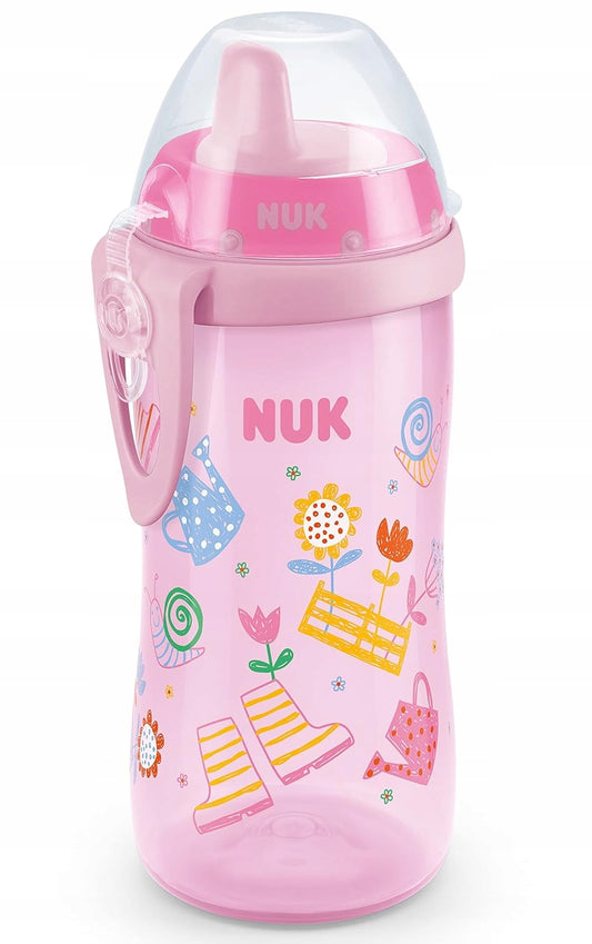 NUK Kiddy Cup vaso con clip 300 ml