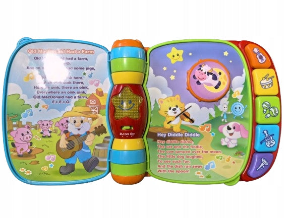 VTECH Libro electrónico educativo Rhymes en INGLÉS para niños