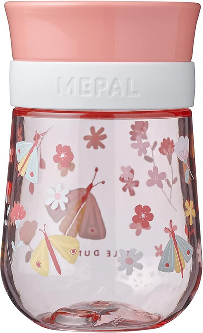 MEPAL Trainer Cup vaso antigoteo boquilla 360 grados 300 ml 9 m+