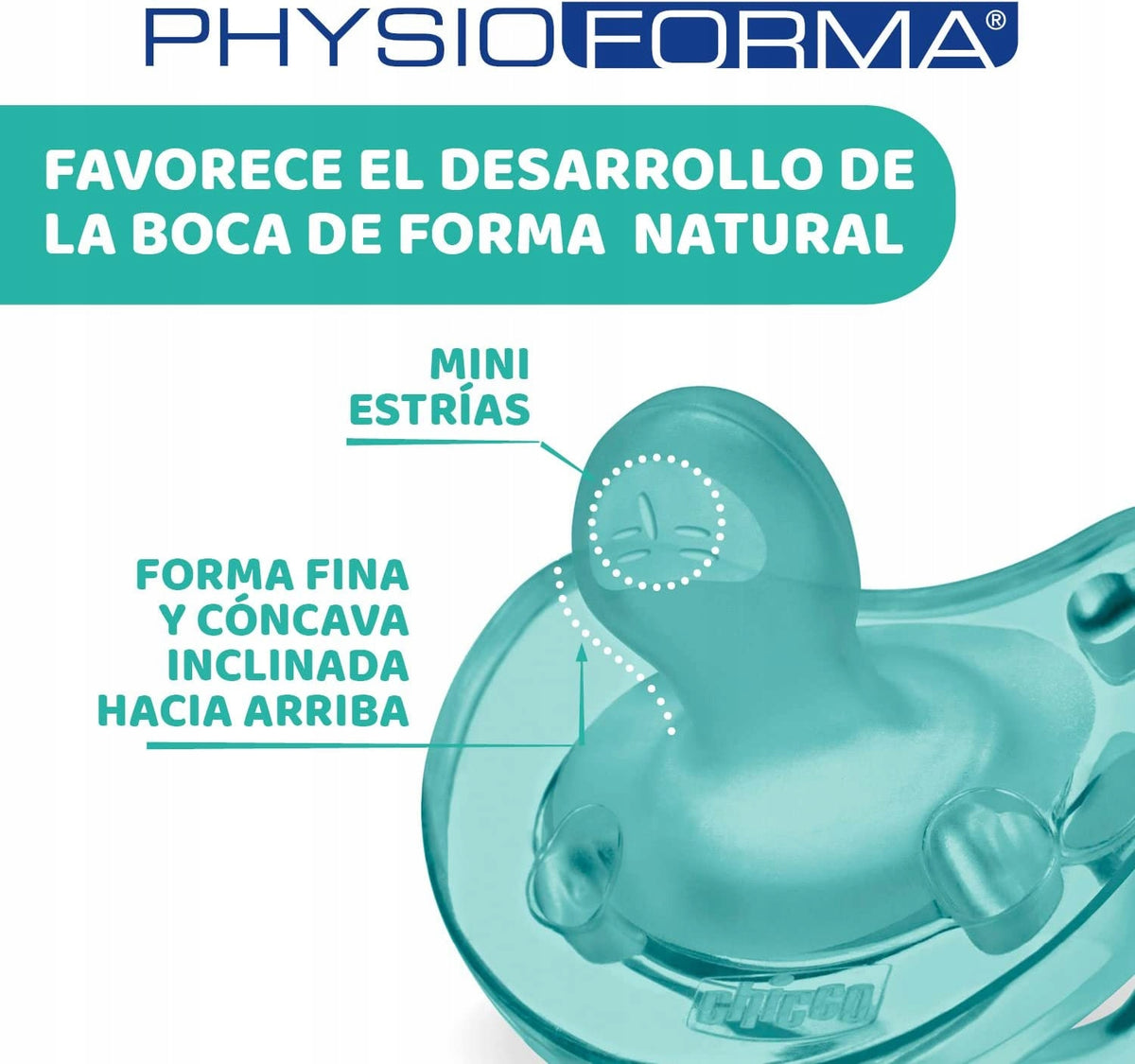 CHICCO PhysioForma chupete x4 16-36m para bebés