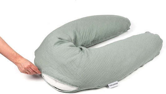 DOOMOO Comfy Big Cover funda para almohada de embarazo 190cm ALGODÓN ORGÁNICO