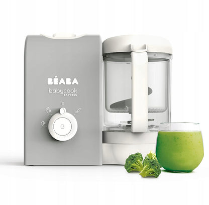 BEABA Babycook Express 4 en 1 vaporera, mezcladora, descongeladora, calentadora