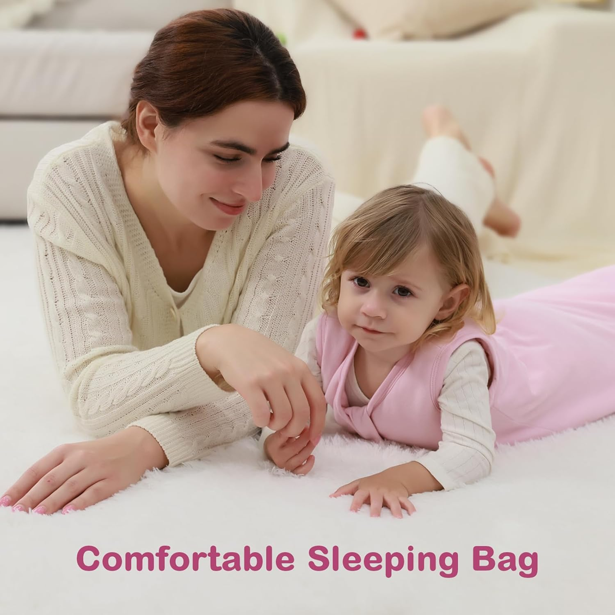 MOSEBEARS saco de dormir 2,5 TOG 0-6 meses S para bebés