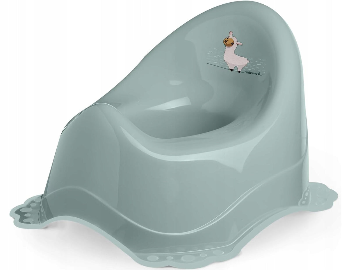 DOCARI Lama nocnik 12 m+ 30 kg zielony dziecięcy nocnik lama, nowy powystawowy