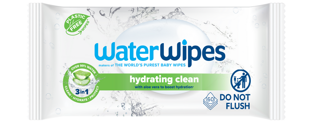 WaterWipes toallitas húmedas para cuerpo y rostro x 60 unidades