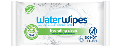WaterWipes toallitas húmedas para cuerpo y rostro x 60 unidades
