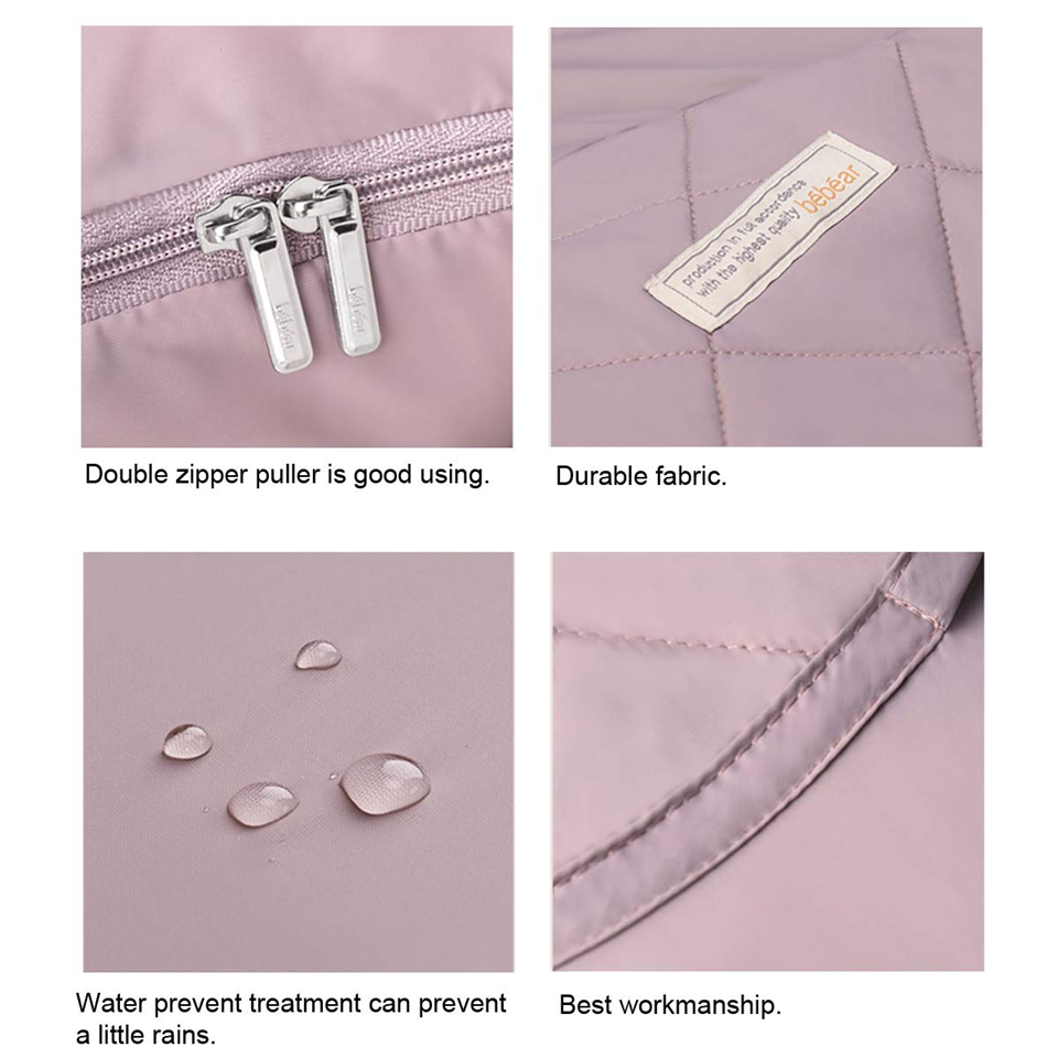BEBAMOUR funda impermeable universal para portabebés, cochecito y silla de coche