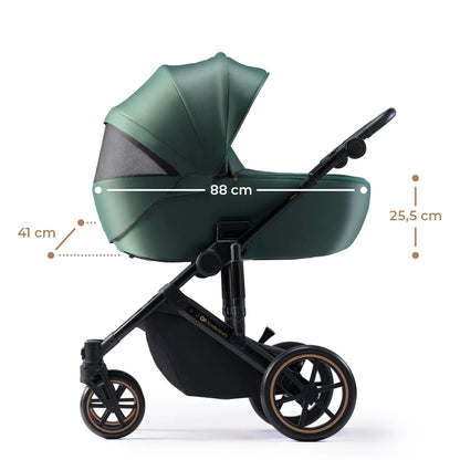 KINDERKRAFT PRIME2 PRO 3-in-1 multifunction stroller up to 22kg + MINK PRO car seat