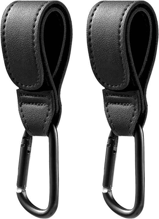 handlebar frame hooks, carabiners set of 2 pieces