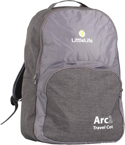LITTLELIFE Arc2 cuna de viaje compacta con colchón en mochila