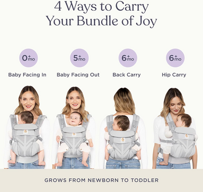 ERGOBABY OMNI 360 COOL AIR MESH portabebés ergonómico 3,2-20,4 kg