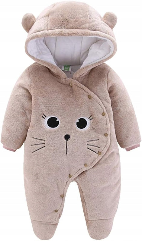 JIAMY mono de invierno con capucha 6-9 m 56 cm GATO