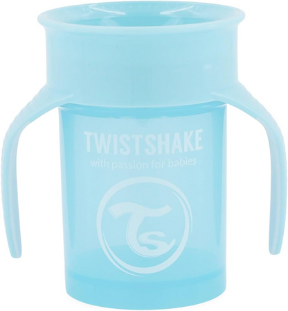 TWISTSHAKE vaso antigoteo 360 grados 230 ml 6 m+