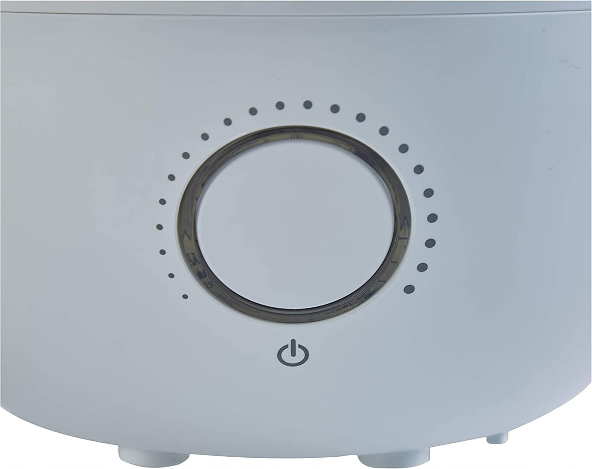 CHICCO Humi Fresh ultradźwiękowy NAWILŻACZ POWIETRZA biało-niebieski z podświetlanym włącznikiem